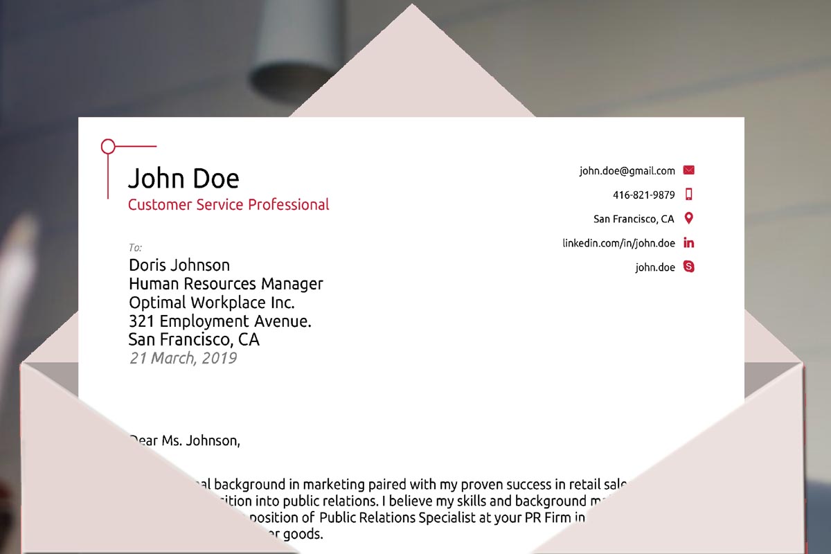 Professional letter writing services